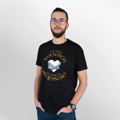 T-shirt CZARNY - Drugi Krok (Unisex)